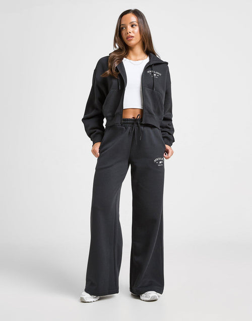 Athletics Cropped Full Zip Hoodie