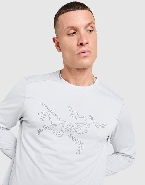 Cormac Long Sleeve Logo T-Shirt