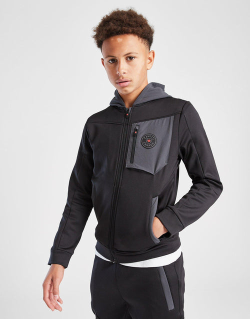 Saletto Full Zip Poly Hoodie Junior's