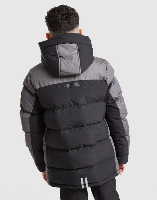 Raffino Colour Block Parka Jacket Junior's