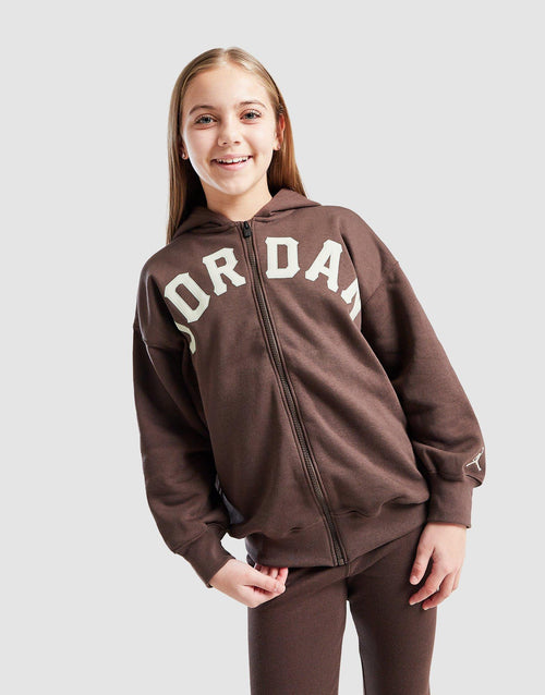 Girls' Icon Oversized Full Zip Hoodie Junior