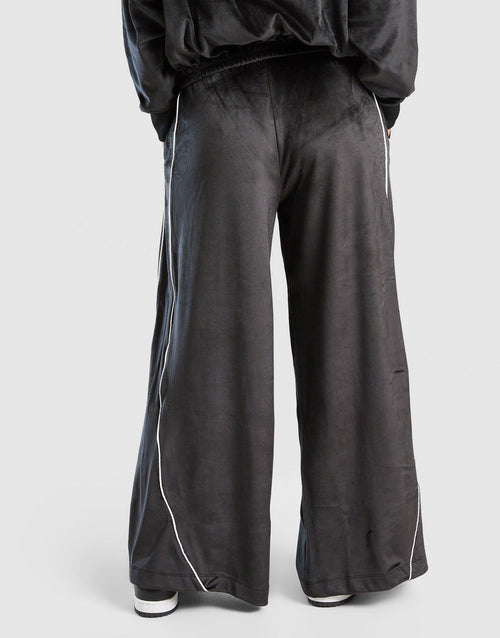 Girls' Velour Wide Leg Joggers Junior