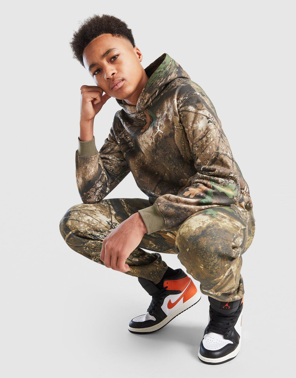 Green Jordan Realtree Camo Hoodie Junior - JD Sports Malaysia