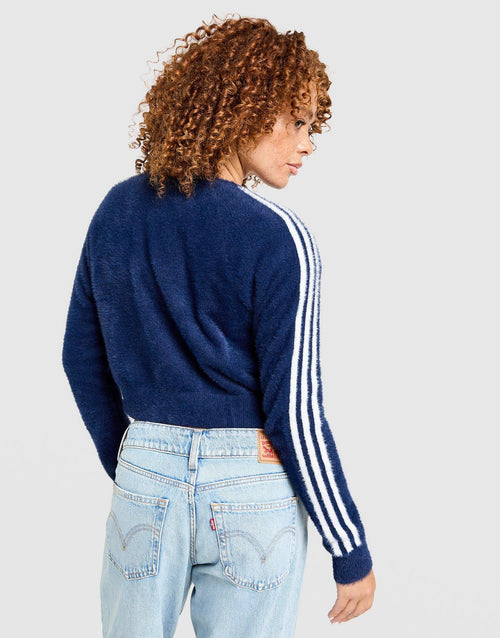 3-Stripes Knit Cardigan