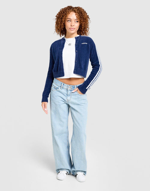 3-Stripes Knit Cardigan