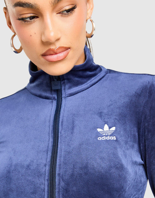 Essential Slim Velour Track Top