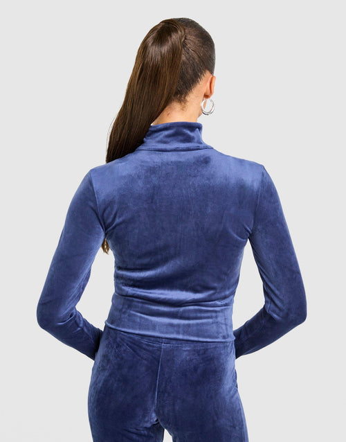 Essential Slim Velour Track Top