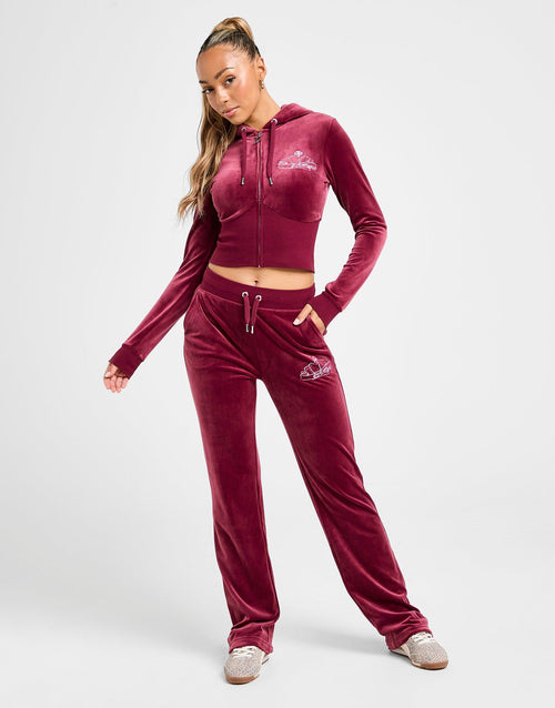 Crown Velour Track Pants
