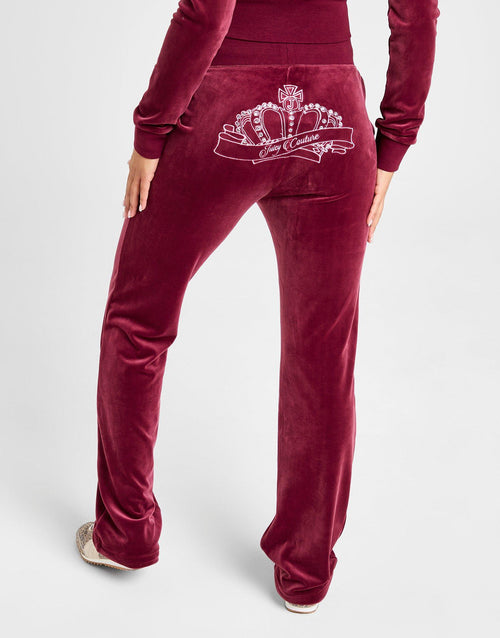 Crown Velour Track Pants