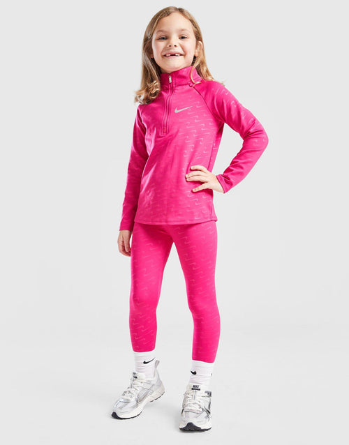 Swoosh Pacer 1/2 Zip/Leggings Set Children's