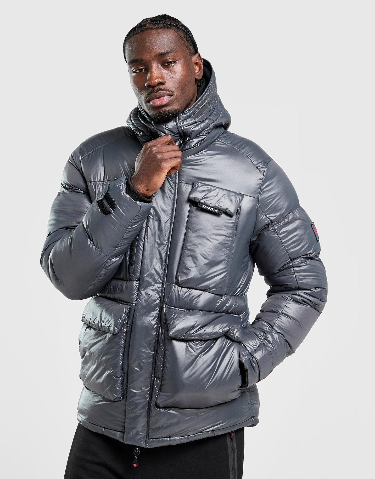 Grey Zavetti Canada Onix Bubble Jacket - JD Sports Malaysia
