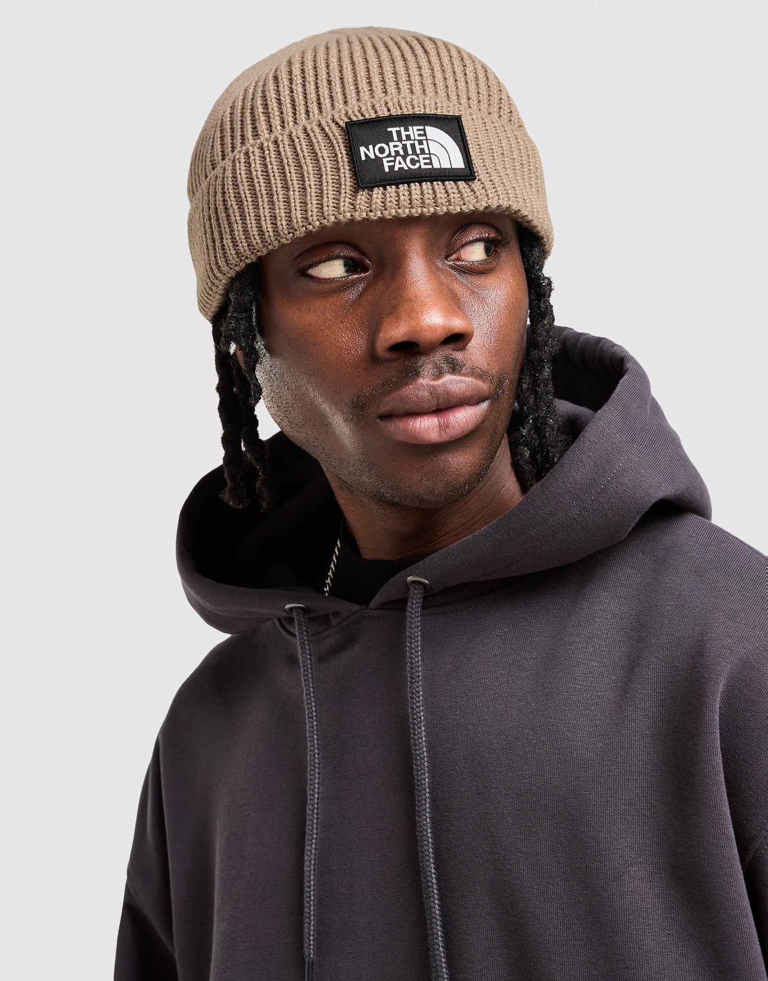 TNF Logo Box Cuffed Beanie
