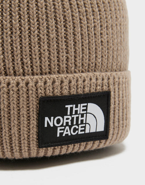 TNF Logo Box Cuffed Beanie