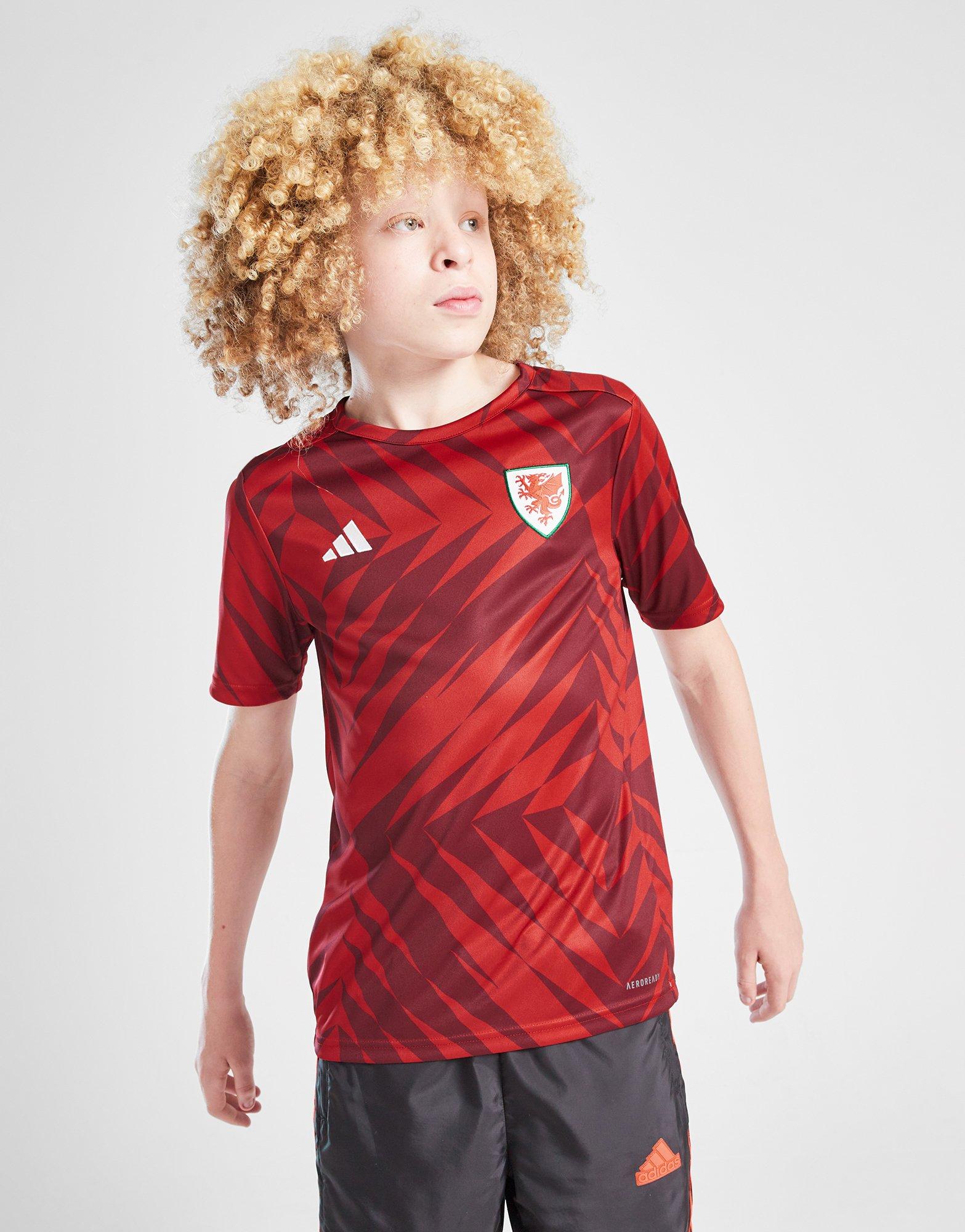 Wales Pre Match Shirt Junior