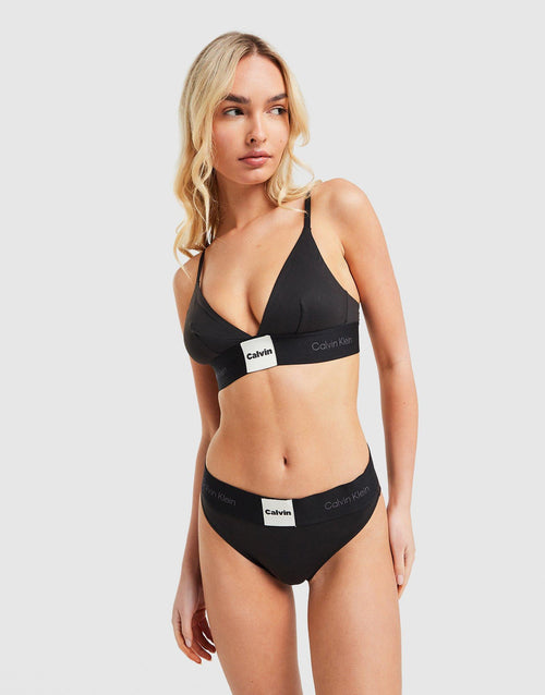 Logo High Waist Bikini