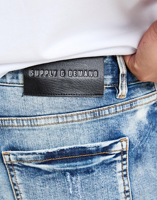 Paze Slim Ripped Jeans