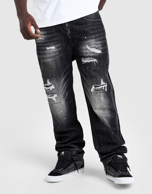 Etch Relaxed Ripped Jeans