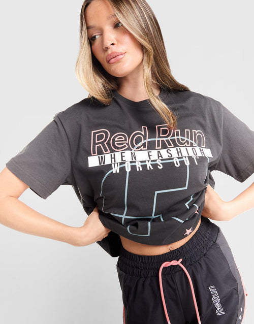 Outer Space Oversized Graphic T-Shirt