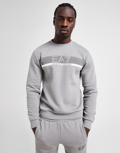Dot Graphic Crew Sweatshirt