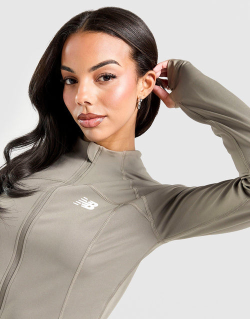 Logo Full Zip Track Top