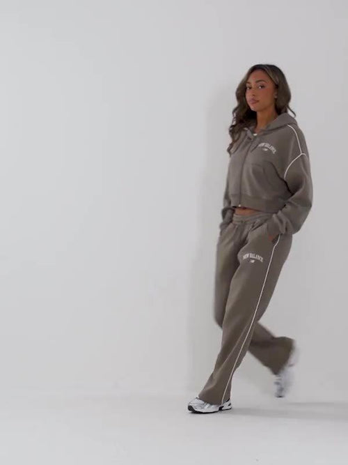Varsity Wide Leg Joggers