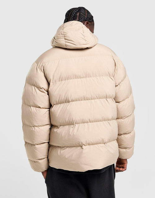 Tonal Hooded Puffer Jacket