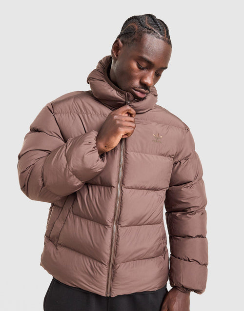 Tonal Hooded Puffer Jacket