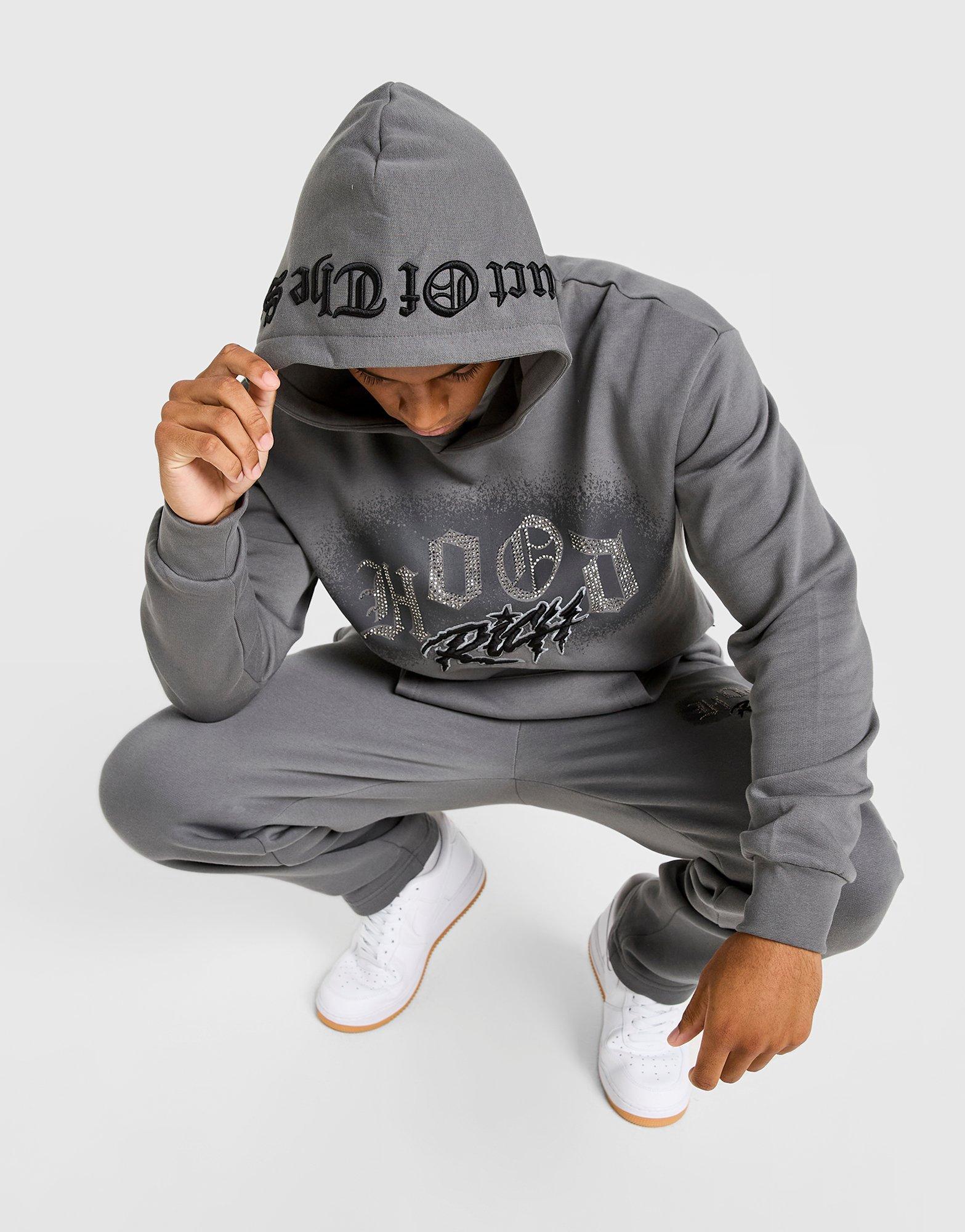 Grey Hoodrich Iron Hoodie - JD Sports Malaysia