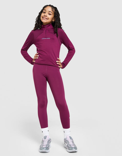 Girls' Sport Pack 1/2 Zip Top Junior
