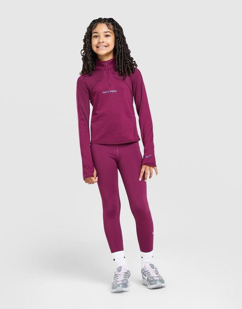 Girls' Sport Pack 1/2 Zip Top Junior