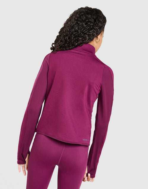 Girls' Sport Pack 1/2 Zip Top Junior