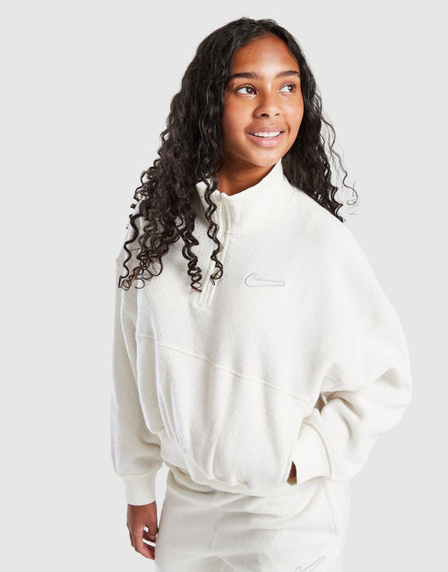 Girls' Cosy 1/4 Zip Fleece Junior