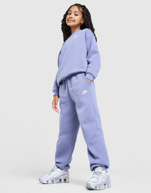 Girls' Club Fleece Boyfriend Joggers Junior