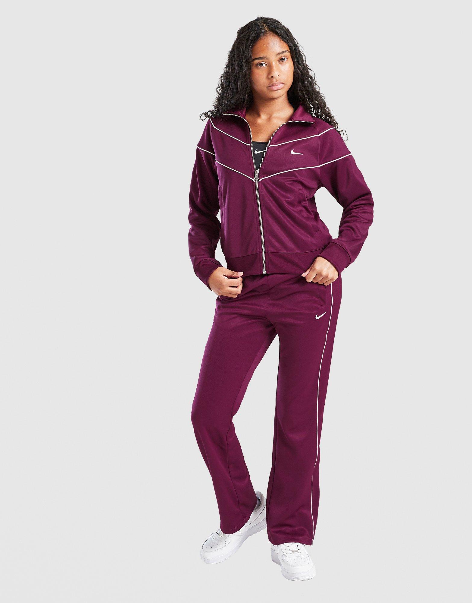 pink nike track jacket