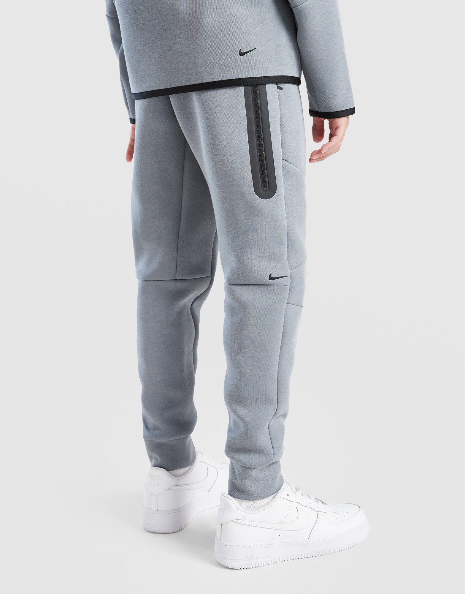 nike tech fleece pants junior grey
