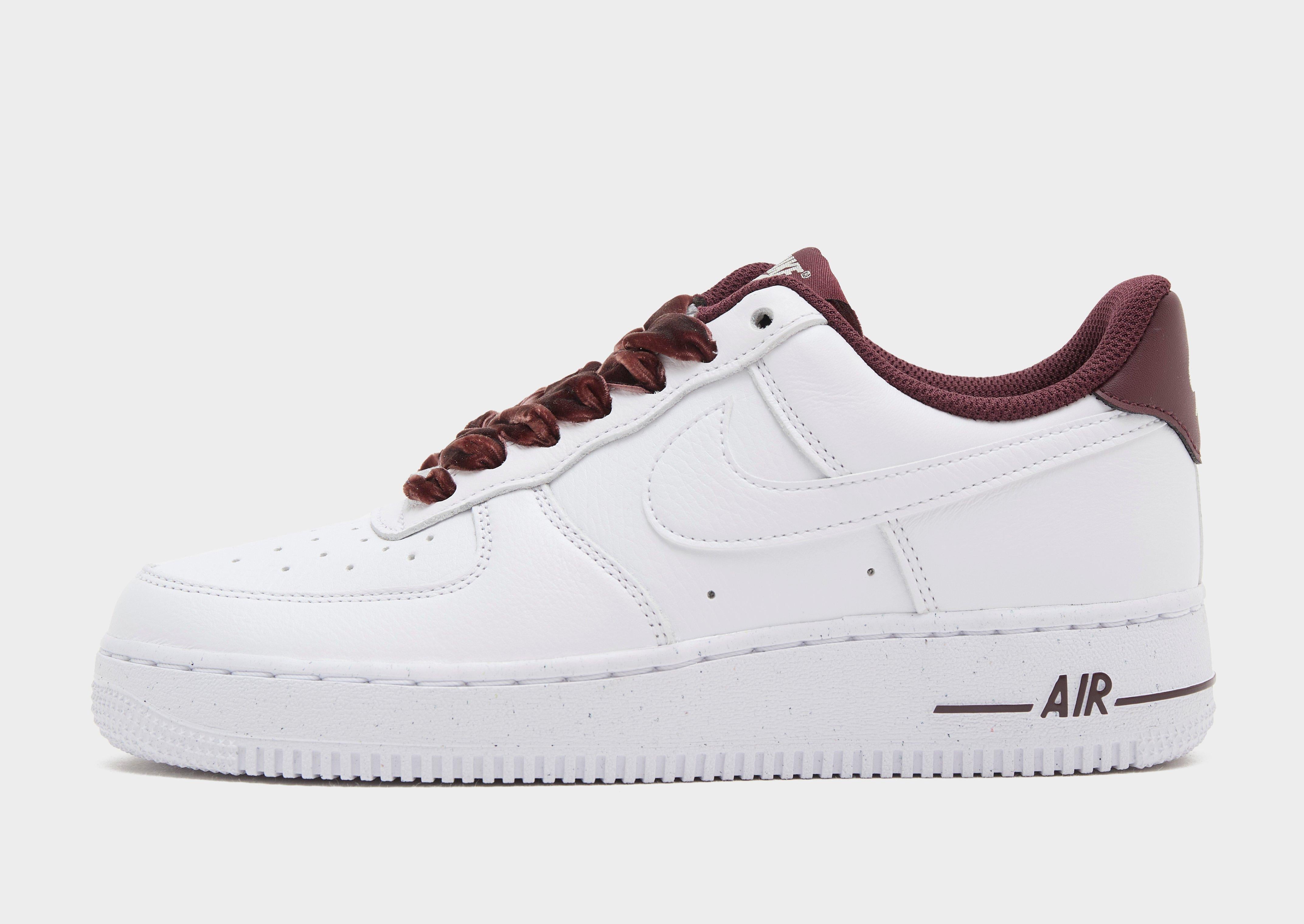 red velvet nike air force 1