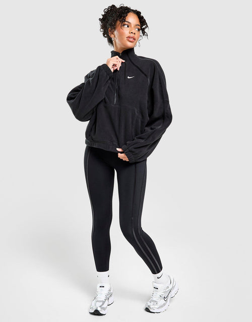Training One Velvet Binding 1/4 Zip Polar Fleece