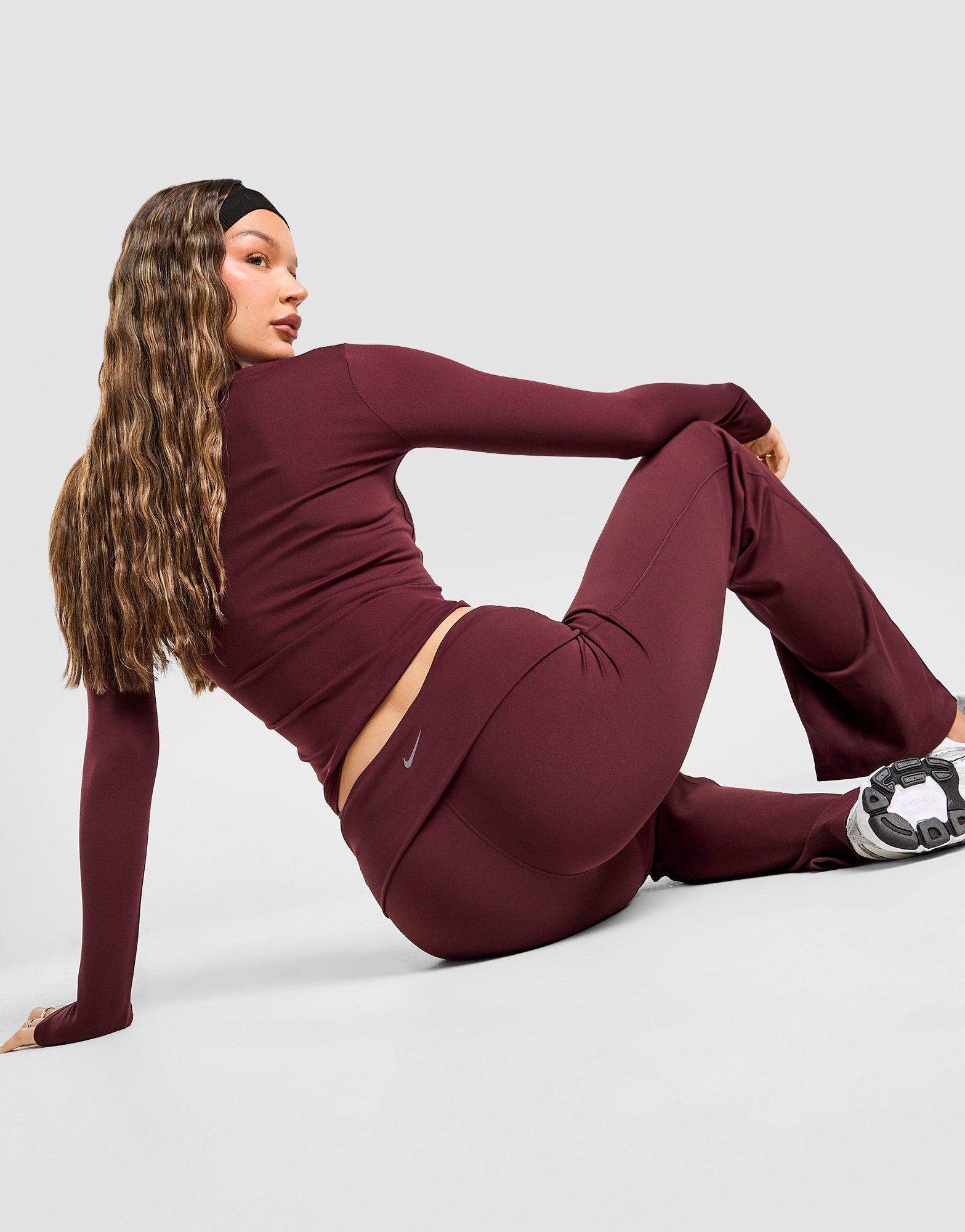 Training One Fold Over Flared Leggings