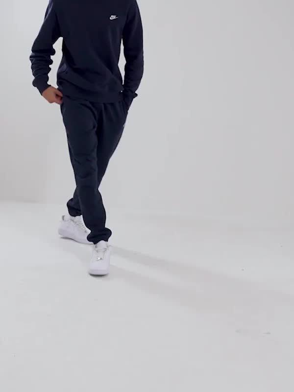 nike foundation tracksuit navy