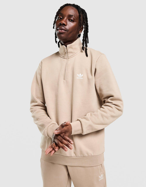 Trefoil Essentials 1/4 Zip Sweatshirt