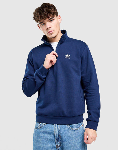 Trefoil Essentials 1/4 Zip Sweatshirt