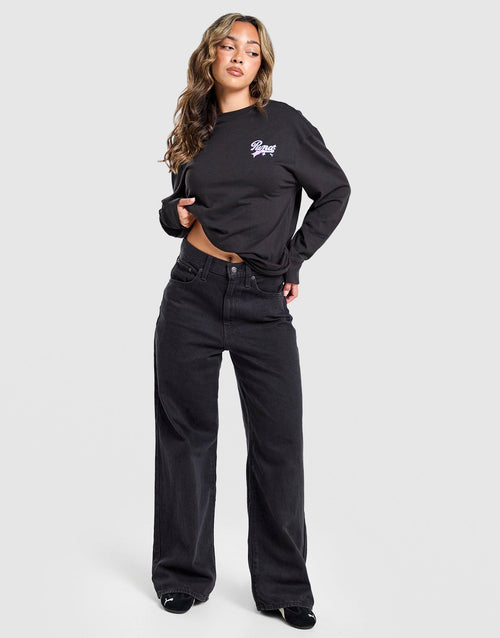 Hoops Cherry Graphic Long Sleeve T-Shirt