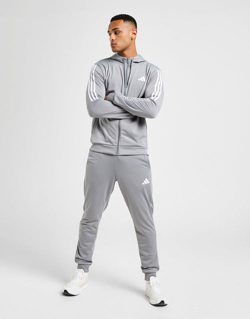 Poly 3-Stripes Linear Track Pants