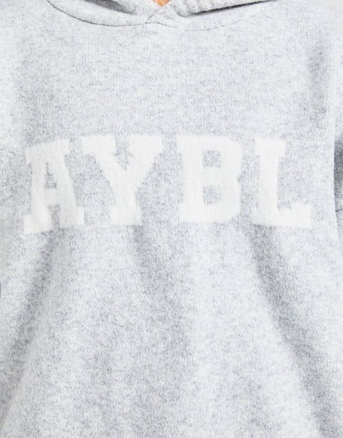 Varsity Knitted Overhead Hoodie