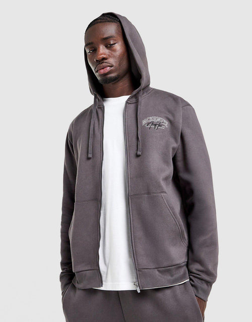 Script Full Zip Hoodie
