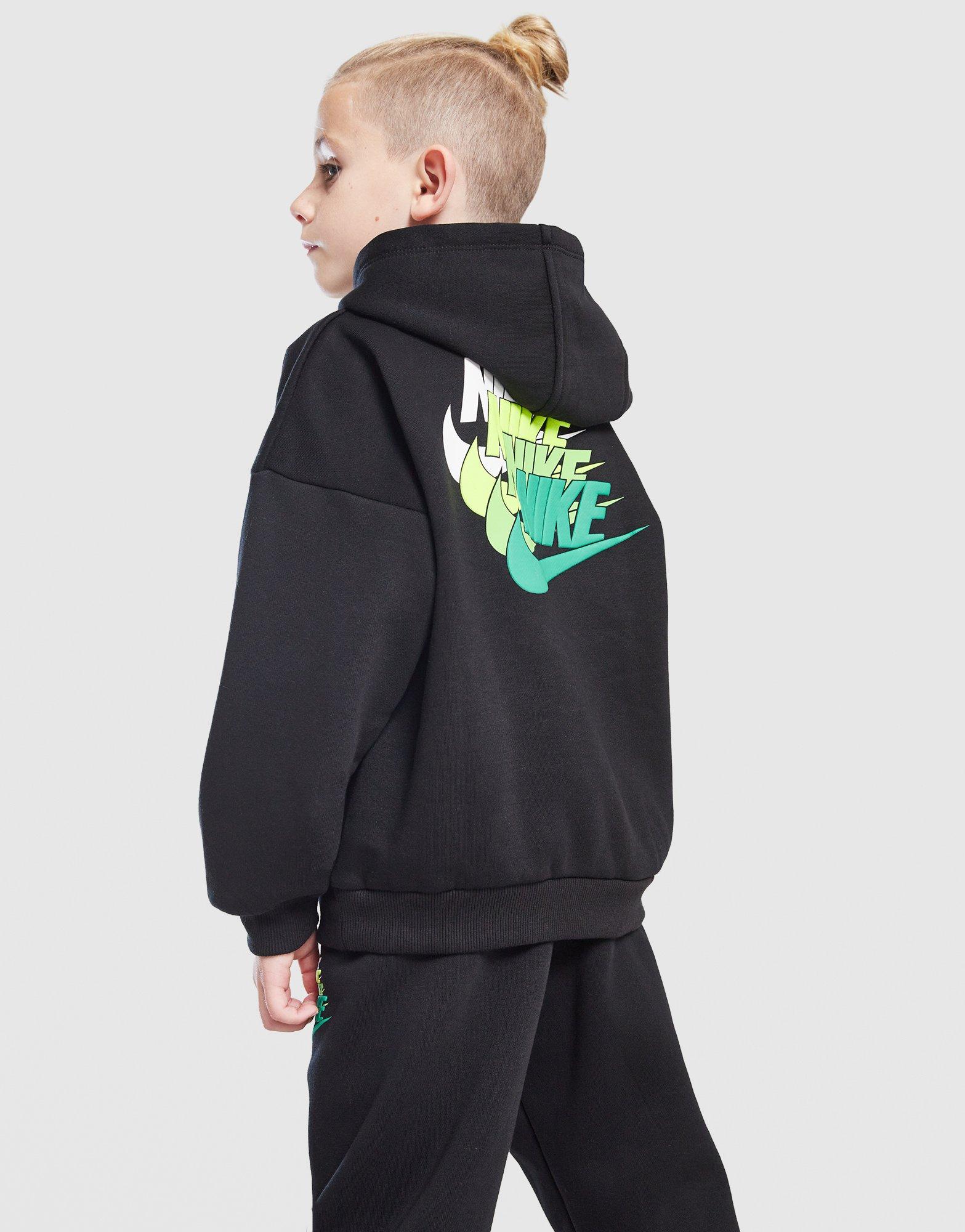 Repeat Swoosh Overhead Hoodie Tracksuit Children