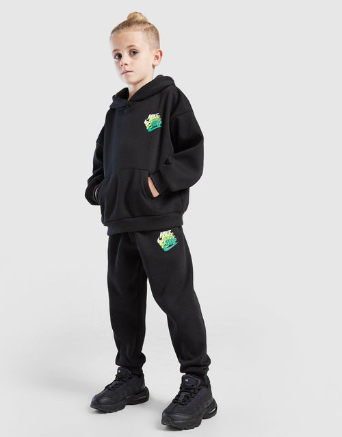 Repeat Swoosh Overhead Hoodie Tracksuit Children