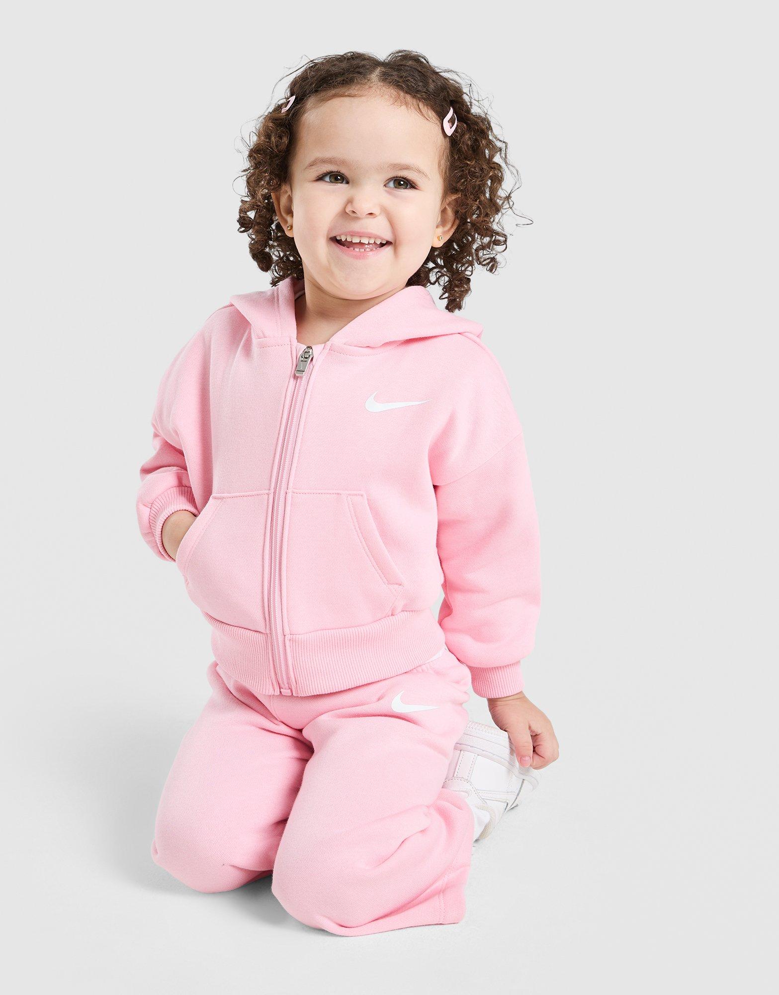 Girls' Graphic Full Zip Hooded Set Infant
