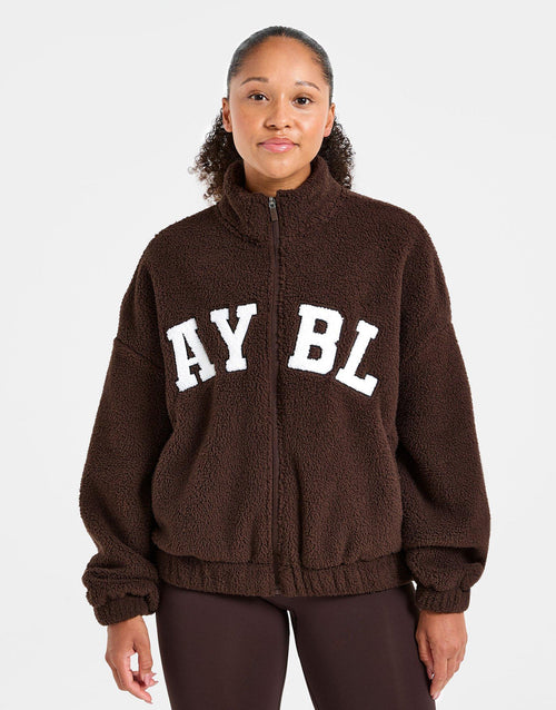 Varsity Full Zip Polar Fleece