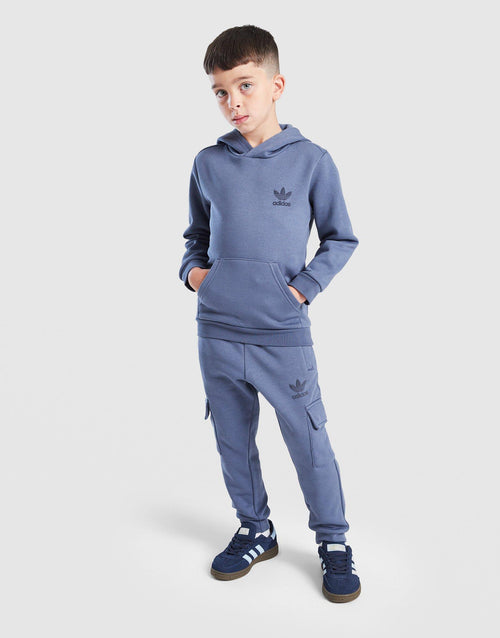 Essential Overhead Hooded Tracksuit Children